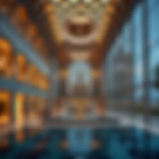 Stunning architectural design of the Al Mada Complex