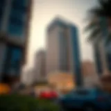 Stunning view of the Al Razooqi Building showcasing its architectural design.