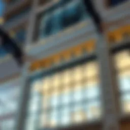 Architectural details of Al Suwaidi Building