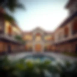 Stunning architectural design of Al Ameera Village