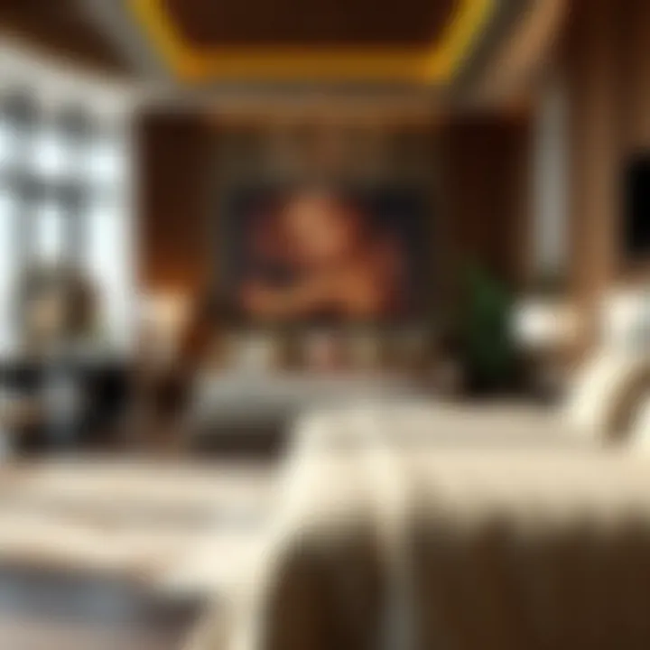 Luxurious Bedroom Setup Luxurious bedroom furnished with Art of Living pieces