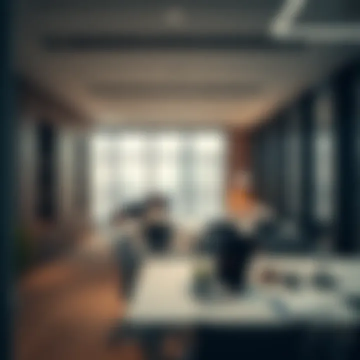 Contemporary Workspace in Aspin Tower Interior office space within the Aspin Commercial Tower emphasizing contemporary workspace