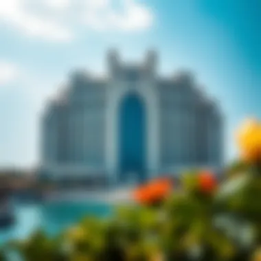Atlantis, The Palm Hotel The iconic Atlantis, The Palm hotel with its impressive architecture and waterfront views.