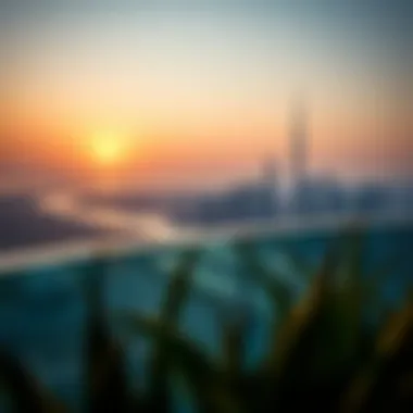 Breathtaking Views from Binghatti Tulip Panoramic view of Dubai skyline from Binghatti Tulip