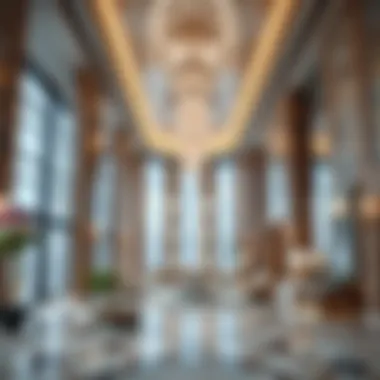 Luxurious Interior of Burj Al Khalifa Interior luxury of Burj Al Khalifa residence