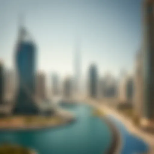 A stunning skyline view of Dubai's modern architecture