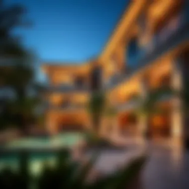 Luxury Living: The Essence of Dubai Real Estate A luxurious property showcasing Dubai's real estate market