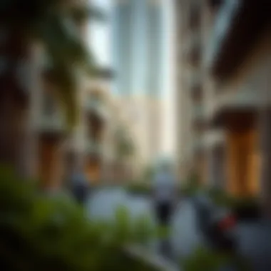 Community vibe around Champions Tower 1