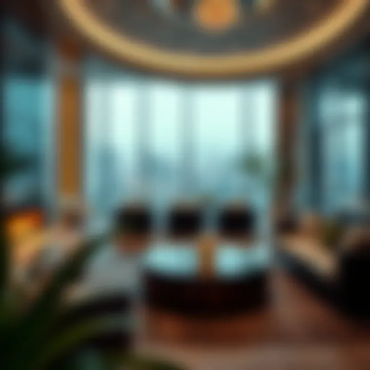 Luxurious amenities inside Champions Tower 1