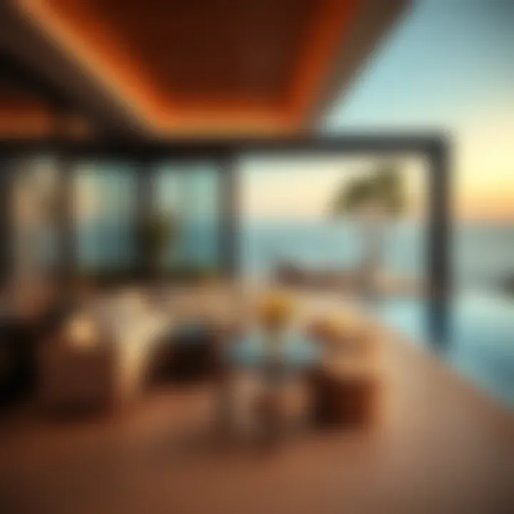 Waterfront Property in Dubai Tranquil waterfront property with stunning sea views