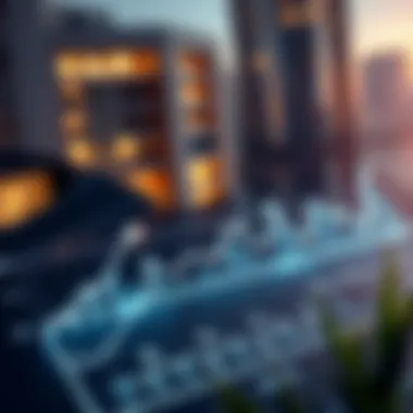 Real Estate Market Trends in Dubai Market trends graph illustrating real estate dynamics in Dubai