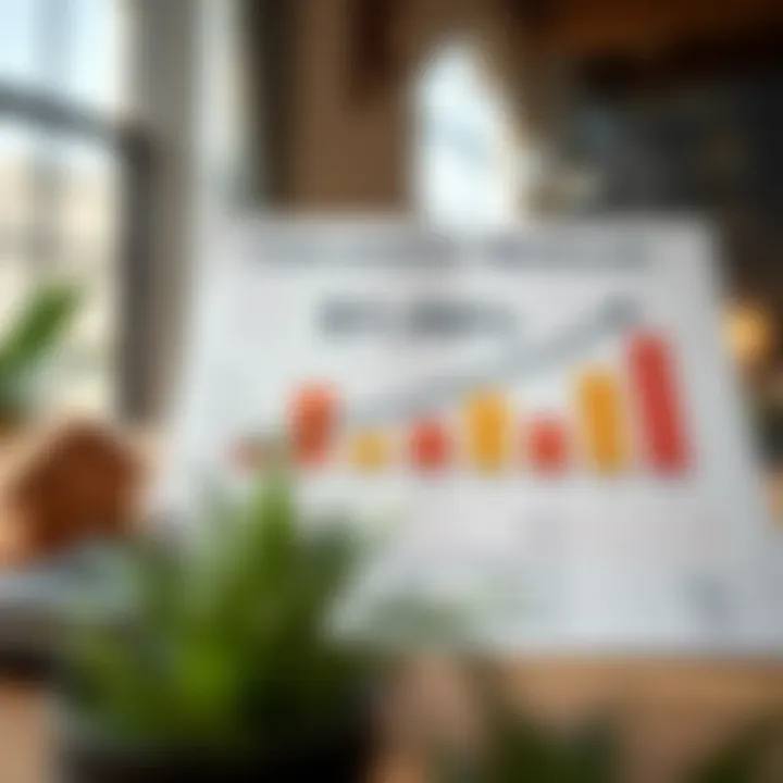 Graph showing calculation methods for housing charges