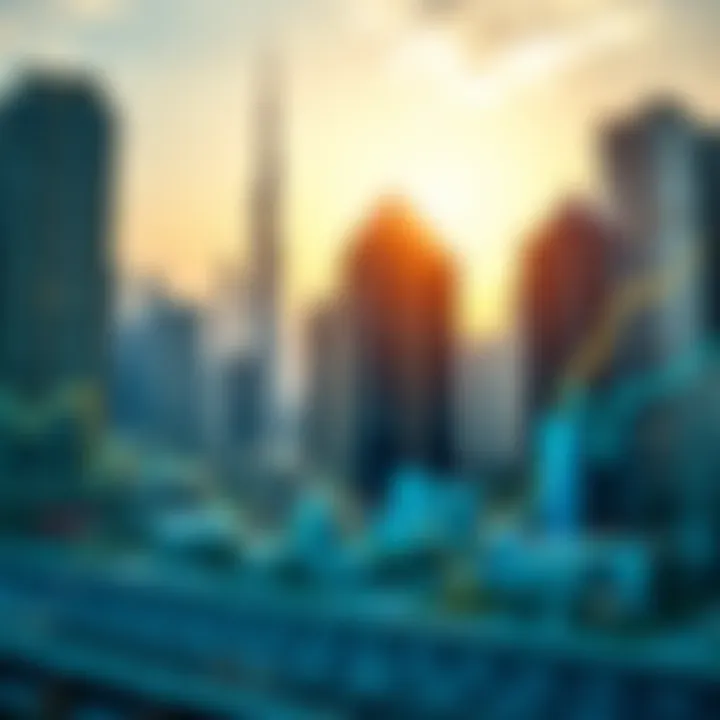 Trends in Dubai's Real Estate Market Trends in Dubai's real estate market illustrated through graphs.