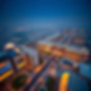 Aerial view showcasing Emaar South Urbana's architectural design in Dubai