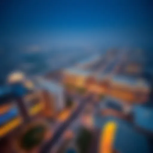 Emaar South Urbana Architectural Overview Aerial view showcasing Emaar South Urbana's architectural design in Dubai