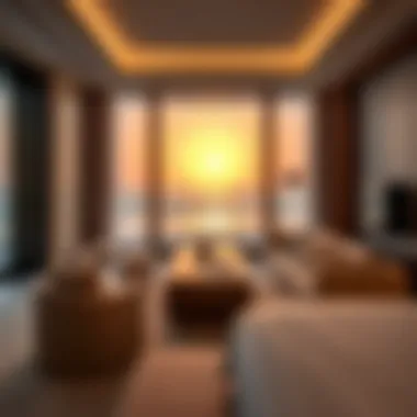Breathtaking Beachfront Suites at Address Hotel JBR Stunning beachfront view from a suite at Address Hotel JBR.