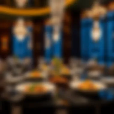 Culinary Excellence at Address Hotel JBR Gourmet dining setup available at Address Hotel JBR's restaurant.
