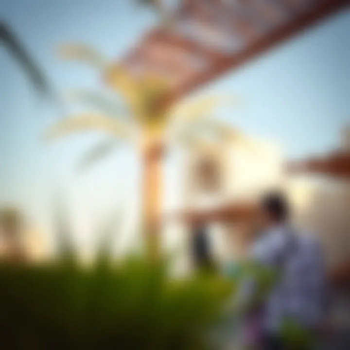 Community Life at Al Waqaya Vibrant community spaces in Al Waqaya project