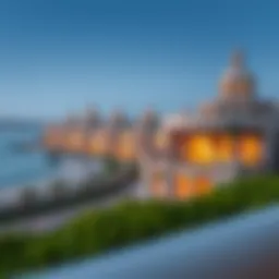 Panoramic view of Al Waqaya project showcasing architectural beauty