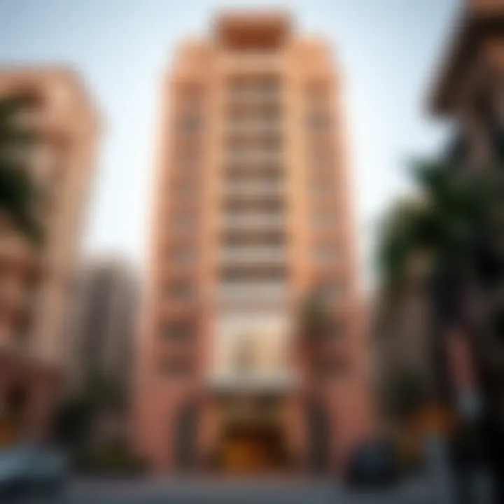Stunning facade of Al Wasl Building in Karama