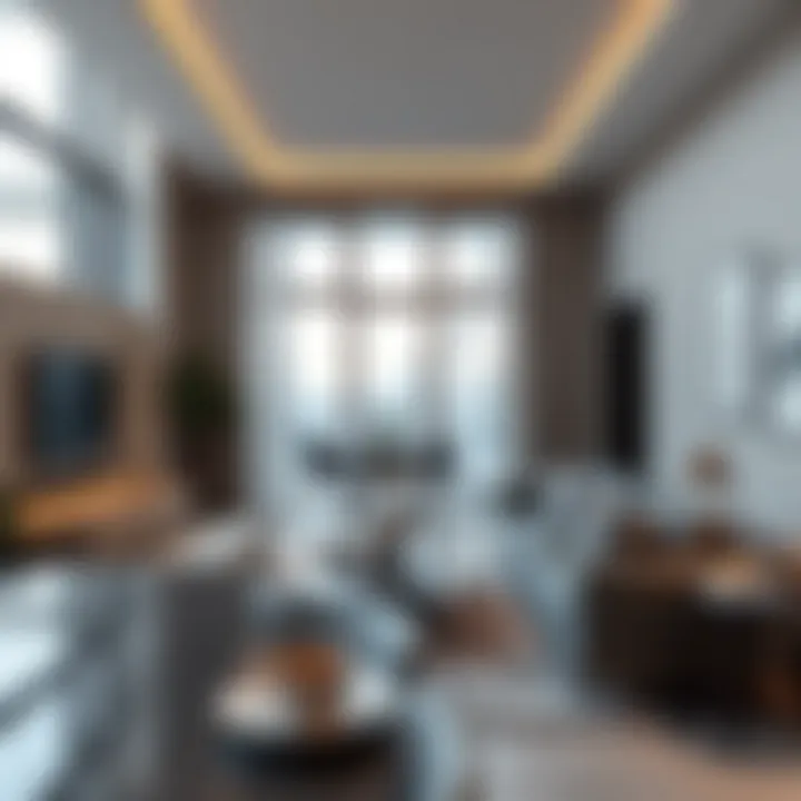 Interior layout of a residential unit in Al Wasl Building