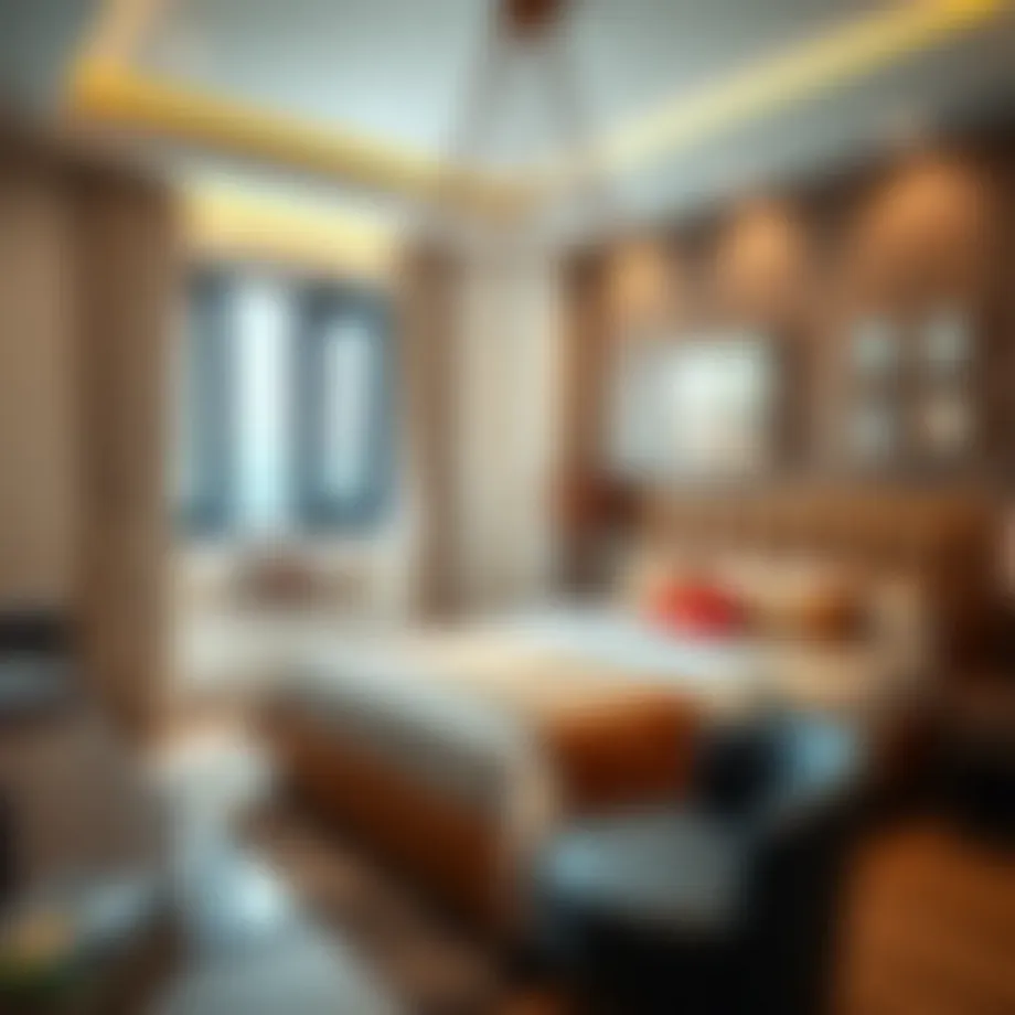 Stylish shared bedroom in Al Warqa