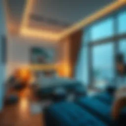 Modern shared living space in Rashidiya