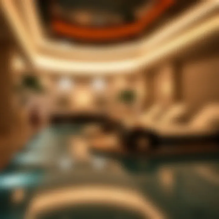 Wellness Oasis at Caesar Palace Dubai Serene spa and wellness area at Caesar Palace Dubai offering relaxation