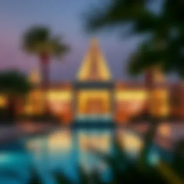 Luxurious amenities within Damac Hills community