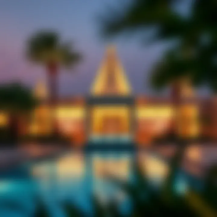 Luxurious amenities within Damac Hills community