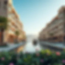 Stunning architectural view of Dorra Bay