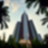 Stunning architectural design of Tower 1