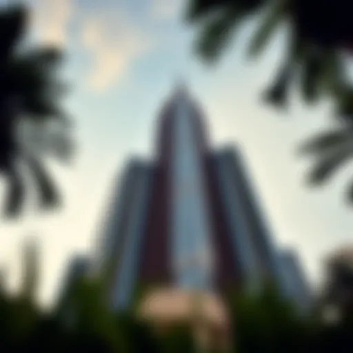 Stunning architectural design of Tower 1