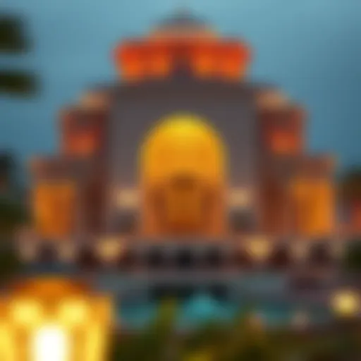 Breathtaking view of جواهر السعديات showcasing its architectural elegance