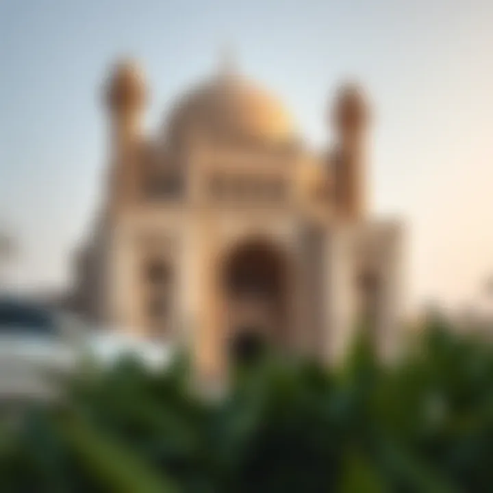 Cultural landmarks within جواهر السعديات reflecting Abu Dhabi's heritage