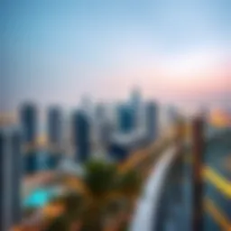 Stunning view of JBR skyline