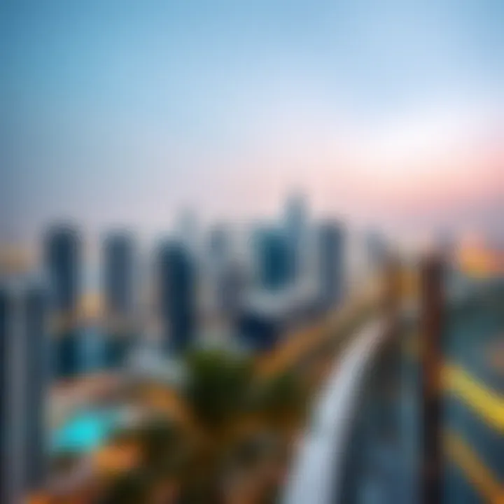 Breathtaking JBR Skyline Stunning view of JBR skyline