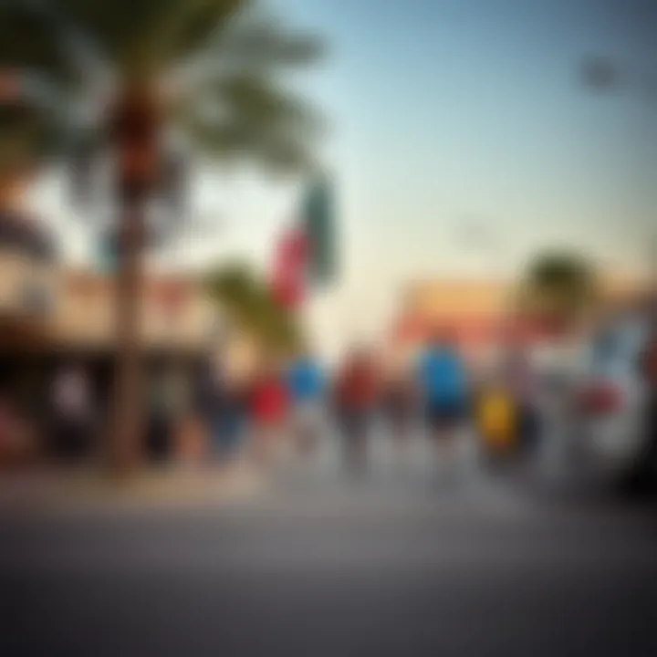 Dynamic Community Life at JBR Vibrant community life in JBR