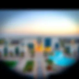 Panoramic view of Kia Al Quoz showcasing its modern architecture