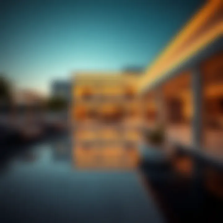 Modern Clubhouse at Montgomerie Dubai Elegant clubhouse featuring modern amenities and a vibrant atmosphere
