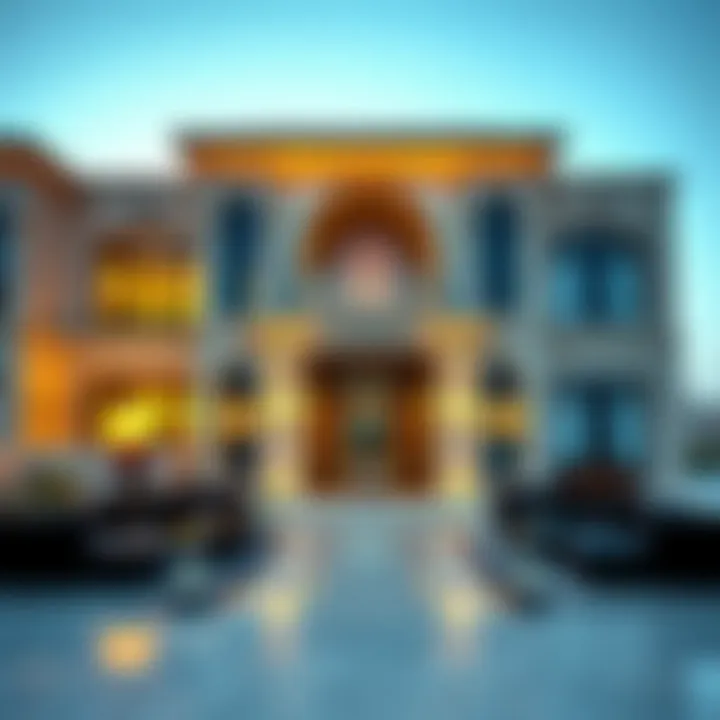 Opulent Villa in Montgomerie Dubai Luxurious villa within Montgomerie Dubai community showcasing opulent design