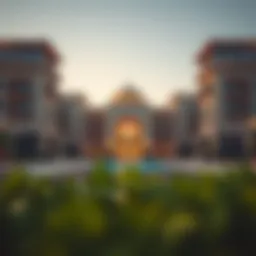 Stunning architecture showcasing the Nakheel Rixos development