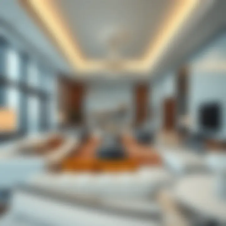 Luxurious Interior Design at Oceana Elegant interior of a residence at Oceana Palm Jumeirah