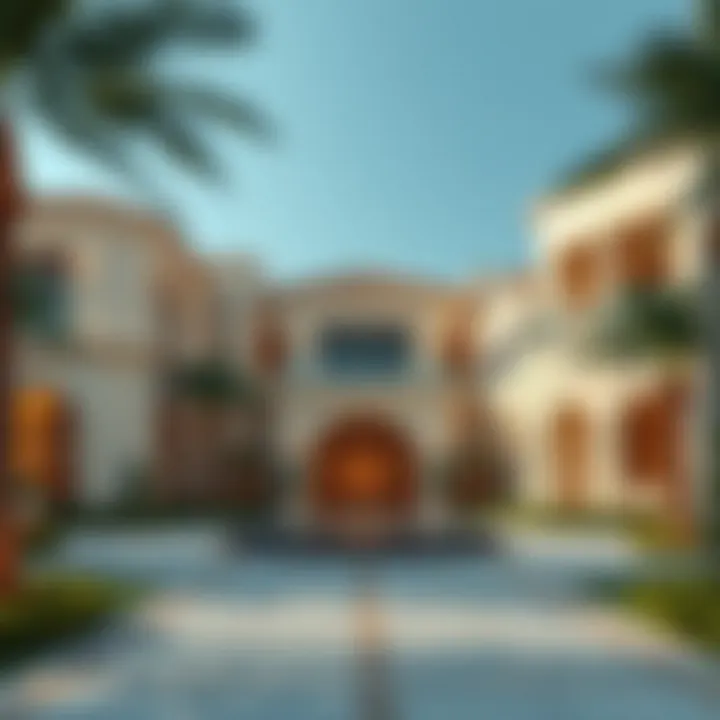 Architectural Elegance in Palm Hills Luxurious villa showcasing Palm Hills architecture