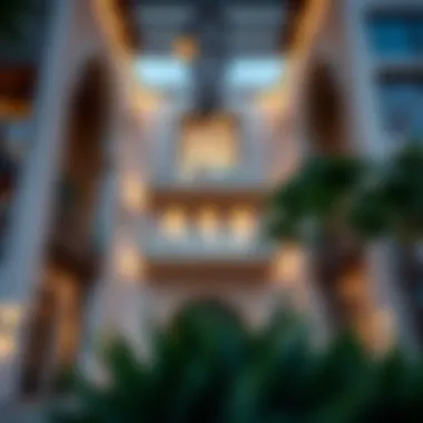 Distinctive Architectural Elements of Azizi Projects Architectural features of a notable Azizi project in Dubai