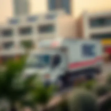 Key Services of Removal Companies in Dubai An infographic outlining key services offered by removal companies