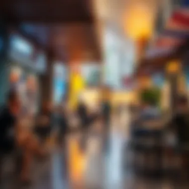 Vibrant Lifestyle in Dubai Internet City Vibrant lifestyle scene in Dubai Internet City demonstrating social activities