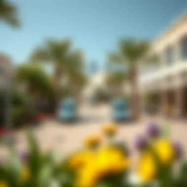 Community Amenities in International City Amenities available in International City including parks and shops