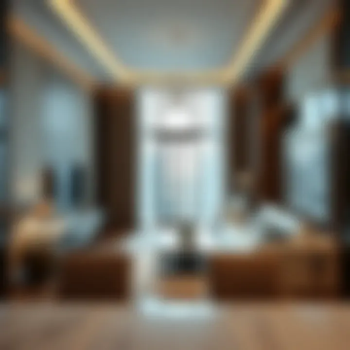 Luxurious Apartment Interior Interior shot of a luxurious apartment in Tamouh Tower