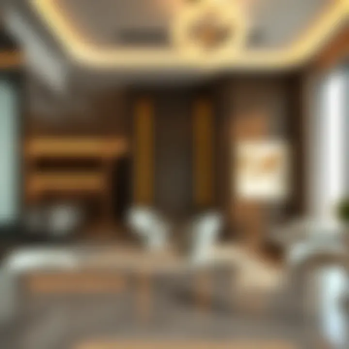 Modern Amenities Inside 51 Tower Interior shot highlighting modern amenities within the 51 Tower